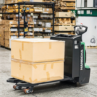 Transpaleta eléctrica Hangcha serie X resistente 2 toneladas y 3 toneladas de capacidad 48V80ah batería de litio CE aprobado carretilla elevadora para caminar