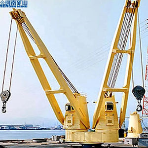 เครนเด็คมาตรฐาน 1 ตัน 3 ตัน 5 ตัน เครนบูมแบบข้อต่อสำหรับงานทางทะเลแบบกำหนดเองได้ คุณภาพสูง - Product Image 1