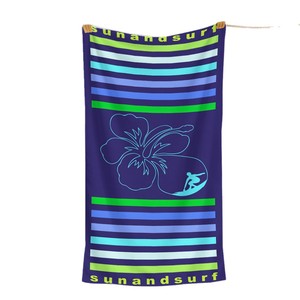 Serviette de plage en microfibre super absorbante à imprimé tendance, serviette de piscine imprimée, résistante à la décoloration, compacte, séchage rapide, sans sable, taille personnalisée - Product Image 5