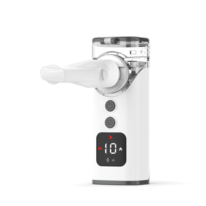 Nouveau nébuliseur à mailles de qualité médicale, <span class=keywords><strong>ultrasonique</strong></span>, portable, rechargeable, <span class=keywords><strong>appareil</strong></span> d'inhalation avec auto-nettoyage pour enfants - Product Image 2