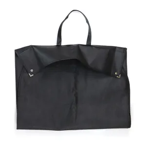 Customer Clothes Storage Non Woven Garment Bag Suit Cover Bag Suit Bag Custom Logo