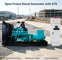 Générateur d'énergie automatisé, écologique et à faibles émissions pour les réparations d'urgence municipales urbaines, groupe électrogène diesel automatisé