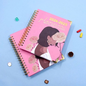 <strong>Custom</strong> Printing Spiral Paper Diary Journal Agenda Daily Weekly Monthly Organizer Planner <strong>Custom</strong> logo Spiral <strong>Notebook</strong> Factory - Product Image 5