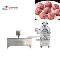 Nouvelle machine automatique à faire des boulettes de poisson en vente |   Ligne de production industrielle de boulettes de viande 220V à commande tactile haute productivité