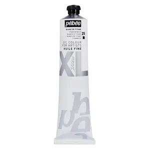 37ml 80ml <span class=keywords><strong>Pebeo</strong></span> Studio XL Fine Oil Color 200ml <span class=keywords><strong>Peinture</strong></span> à l'huile pour artiste avec des couleurs vives pour la <span class=keywords><strong>peinture</strong></span> - Product Image 1