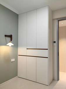 Armoire de style moderne, armoire de chambre légère, <span class=keywords><strong>placard</strong></span> portable économique, armoire coulissante avec portes. - Product Image 1