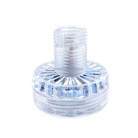 Lampes LED RVB adressables étanches IP65 de 45 mm 24 V, préprogrammées 1-16 E14 pour parcs à thème (PVC)