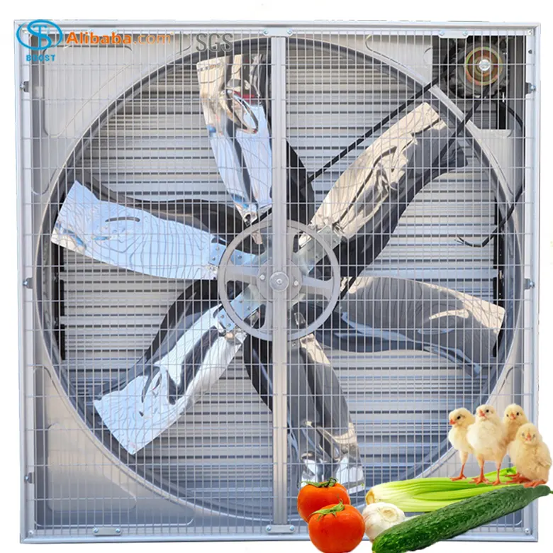Промышленный парниковый вытяжной вентилятор с большим воздушным потоком, вытяжной вентилятор для птицефабрики, 1000 1380, 1400 молотковый вентилятор