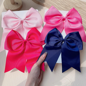 Moño Grande de 8 Pulgadas para el Cabello, Accesorio para Bebés Niñas, Lazos para el Cabello y Colas de Caballo para Fiestas - Product Image 4