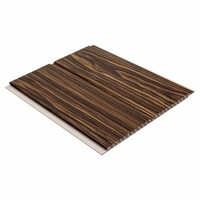 Dalles de plafond en PVC pour exportation transfrontalière, plusieurs couleurs, imperméables, résistantes à l'humidité, forme rectangulaire, adaptées aux plafonds
