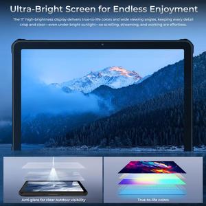 Versione Globale OUKITEL RT10 Tablet Robusto 5G IP68/IP69K, 12GB+512GB, 11 Pollici Android 15 Cellulare - Product Image 3