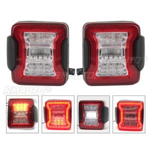 Ensemble de feux arrière de voiture européens et américains pour Jeep JK Wrangler 2007-2017, kit carrosserie, accessoires de voiture - Product Image 4