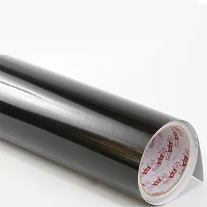 Lapisan Kk pembungkus kuat hitam rompi reflektif keselamatan lapisan melar lembaran Film reflektif gulungan