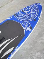 Planche à pagaie gonflable personnalisée avec couture thermosoudée pour enfants avec accessoire de pompe