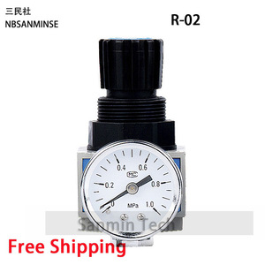 Régulateur d'air NBSANMINSE R-02, vanne de réduction de pression pour systèmes pneumatiques - Product Image 1