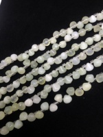 Haute qualité naturel vert gemme chinois Newmountain Jade goutte d'eau perles de pierre pour bijoux bricolage boucles d'oreilles Bracelet collier