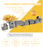 Légumes-racines frites lavage épluchage séchage fabricant de croustilles nettoyage, classement tri et emballage Machine