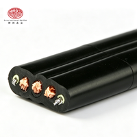 SZYL YFFBG Isoliertes Flachgummikabel IP68 500V/300V Laufkran-Kabel Flexibel Torsionsbeständig Verschleißfest Reines Kupfer