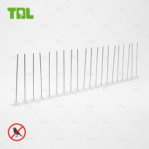 Control de aves de acero inoxidable, trampas para pájaros al aire libre, picos antiaves (TLBS0401) - Product Image 1
