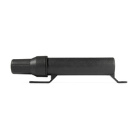 Outils de moto en plastique de haute qualité, accessoires de moto, Tube de documents étanche, noir