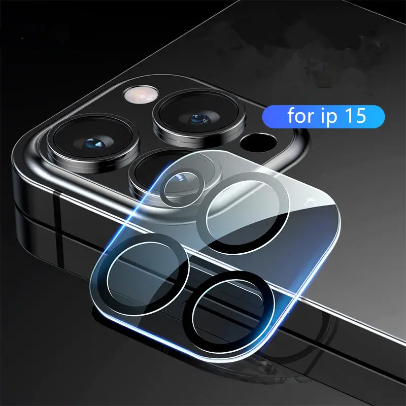 2023 Hot Selling Camera Protector Glas für iPhone 15 Pro Max Rückfahr kamera Protector Handy für iPhone 15