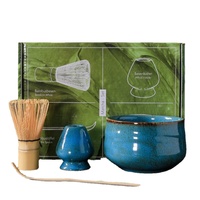Newell Vente en gros Matcha Chawan Ensemble de bols à Matcha de qualité cérémonielle Accessoires de thé japonais Ensemble de fouet à Matcha