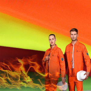 Chống Cháy Ngọn Lửa Chống Cháy Vải 130*<span class=keywords><strong>70</strong></span> 32S * 32S 100% Bông Twill2/1 Bông Vải Vải Không Thấm Nước Vải Dệt Hà Nam Nhuộm - Product Image 3