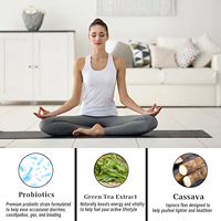 Prix de gros d'usine Capsules probiotiques Extrait de thé vert pour adultes Améliorer la santé digestive Pilules de supplément de santé immunitaire