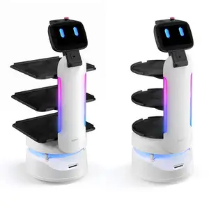 High Quality 2023 NEW Food Delivery Robot Restaurant Telecontrolled Service Equipment Self Driving Coffee Shop Waiter Robots