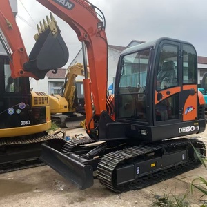 รถขุดตีนตะขาบ Doosan DH60 มือสอง สภาพ 95% ราคาถูก น้ำหนัก 6 ตัน พร้อมชุดเกียร์และลูกปืนหลัก ขาย - Product Image 4