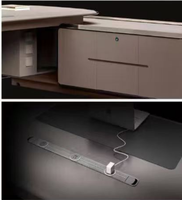 Nouvelle table de bureau de luxe Big Boss, design esthétique science-fiction, mobilier de bureau, table de direction, bureau de travail