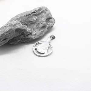 yunnique Stylish Men's <b>Titanium</b> Steel Necklace With Face Pendant For Party Occasion - Product Image 4