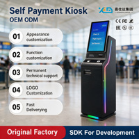 Machine de paiement en espèces pour laverie automatique avec système de carte intelligente