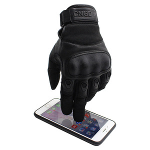 Guantes de Cuero Auténtico para Motocicleta, Guantes de Cuero para Hombre, Pantalla Táctil, Carreras, Ciclismo - Product Image 2
