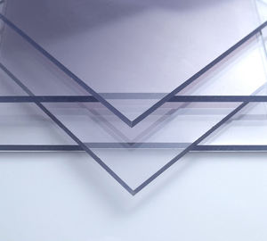 Feuille de PET transparente de 3 mm à 5 mm d'épaisseur, certifiée CE, brillante, gaufrée, diffuseur de lumière, anti-buée, remplacement de verre, découpe - Product Image 5