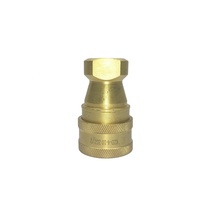 ISO 7241-B KZD Raccords rapides hydrauliques en laiton de 1/2 pouces à pousser et à tirer