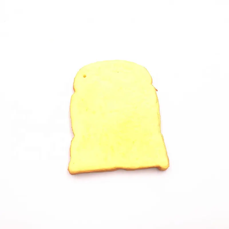 2023 custom logo squishy Toast slice Toast shape toy for children Anti stress toy Stress ball