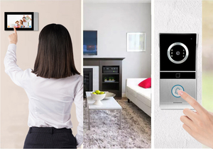 Kostenloser Versand nach Guangzhou <span class=keywords><strong>Intercom</strong></span> Rfid Video Tür Telefon AHD Kamera Türklingel <span class=keywords><strong>Intercom</strong></span> mit 2.0M Kamera und Monitor - Product Image 3