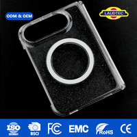 Matériel Premium OEM Anti-Jaunissement Transparent TPU+PC, Compatible Magnétique, Fin et Anti-Traces pour iPhone 18 Duo