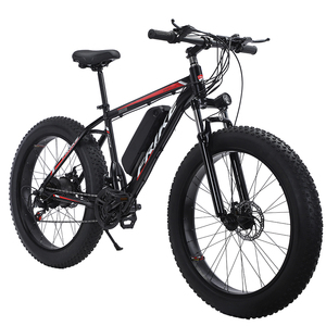 Vélo électrique pour adultes en alliage d'aluminium avec pneus larges de 26 pouces, 1000 W, 48 V, pour la montagne - Product Image 1
