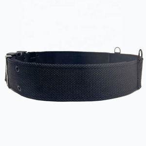 54mm Malaysia PDM Custom LOGO Schwarzer Nylon PP Utility Web Taktischer Gürtel mit Klett verschluss - Product Image 2