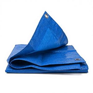 Lona de HDPE Reutilizable, Ecológica y Resistente, Lámina de Plástico Impermeable para Exteriores, para Cubrir y Proteger - Product Image 1