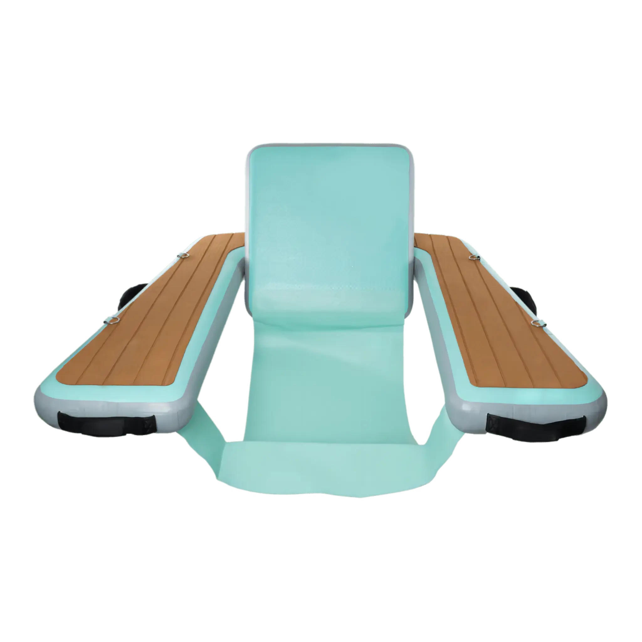 Sedia gonfiabile per giochi d'acqua all'aperto con sedile singolo per divano galleggiante a punto goccia