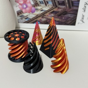 Wowei 3D in giải nén xoắn ốc cấu trúc ba chiều đồ chơi trẻ em câu đố đồ chơi xoáy màu kép - Product Image 2