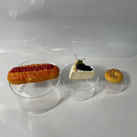Présentoir alimentaire en acrylique transparent sur mesure, épaisseur personnalisée, échantillon gratuit pour buffets et traiteurs YAGELI YGL-0519