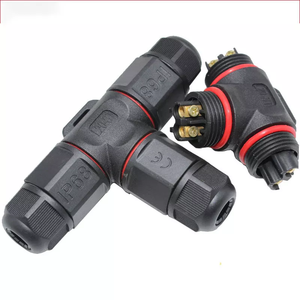Водонепроницаемый IP68 IP 67 Т-образный разъем провода, <span class=keywords><strong>2</strong></span>-контактный разъем 3Pin 4pin 5pin 250V 24V освещение клеммные блоки для подключения - Product Image 2