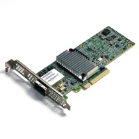 LSI MegaRAID SAS 9380-8e LSI00438 Tasa 12 Gb/s/PCI-E 3,0x8 SATA + Tarjeta controladora RAID SAS