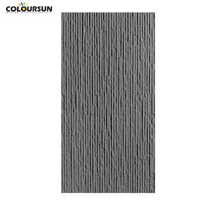 Beste Qualität Weiche Steinpaneele Moderner Travertin PU Flexible Moderne Keramikfliese für Villa Feuerziegel Muretto Stein Modifizierter Ton - Product Image 2