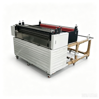 Machine de découpe automatique de rouleaux de papier/film PVC en feuilles, machine de découpe de mousse EVE/PU et de sangles en nylon, demi-découpeuse
