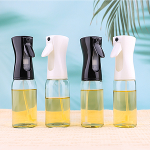 Pulvérisateur d'huile d'olive en verre à succès avec buse à brume fine, idéal pour la cuisine, le barbecue, la friteuse à air et la préparation quotidienne des repas faits <span class=keywords><strong>maison</strong></span> - Product Image 1
